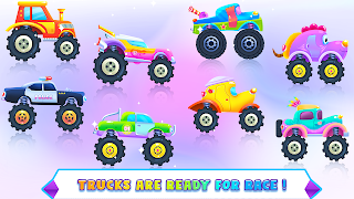 MonsterTruck Car Game for Kids - Screenshot 2