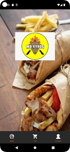 Android application Mr Gyros Leeds screenshort