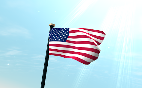 Captura de Pantalla 11 EE.UU. Bandera 3D Gratis android