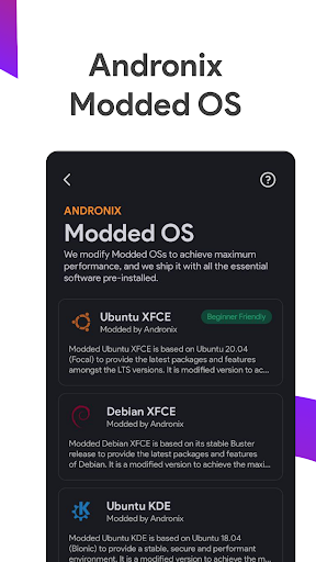 Andronix - Linux on Android Screen 3