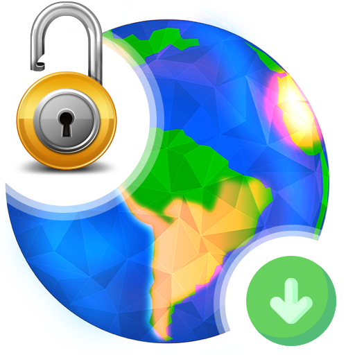 VPN Proxy Browser & Downloader  Icon