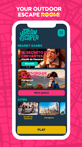 Android application Urban Escaper screenshort