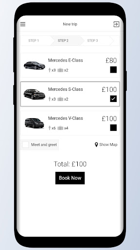 On-Time Airport Transfer Screen 3