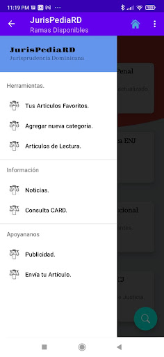 JurispediaRD Screen 2
