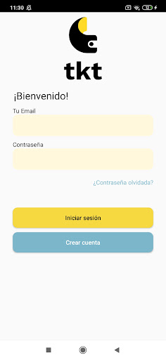 Android application TKTM screenshort