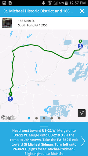 Screenshot of Visit Johnstown