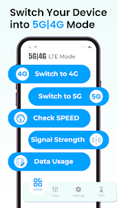Force 4G/5G LTE Only Mode
