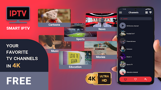 Screenshot 1 Smart IPTV Player Pro M3U Live android