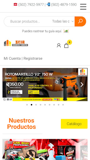 Android application Seir Guatemala screenshort
