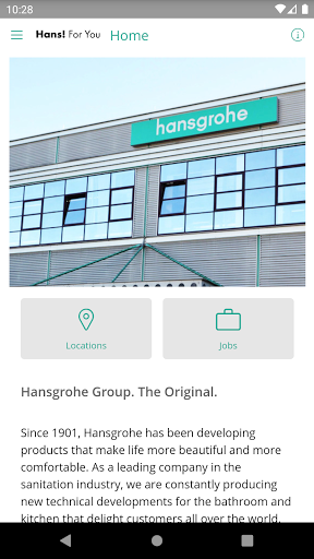 Android application Hans! For You screenshort