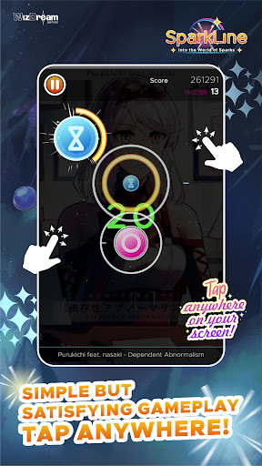 SparkLine - A World of Sparks Screen 2