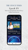 screenshot of Epoch Times Español