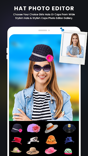 Android application Hatify: Hat Photo Editor screenshort