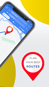GPS Map Route Planner