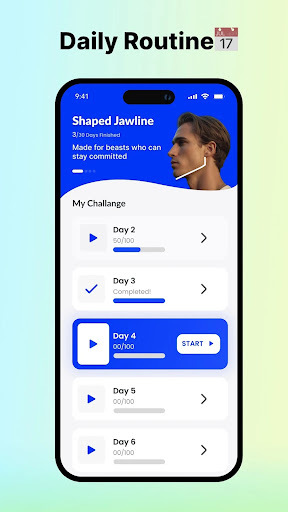 Screenshot of Jawline exercises and mewing