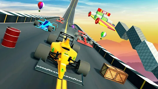 Formula racing game: Car Crash