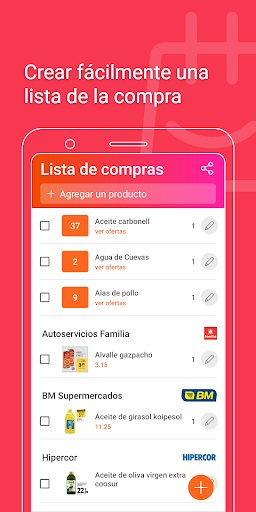 Screenshot of Folletos y ofertas de España