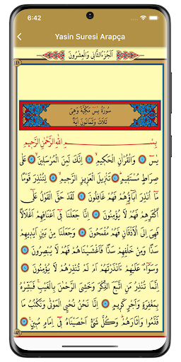 Android application Yasin Suresi - Yasin-i Şerif screenshort