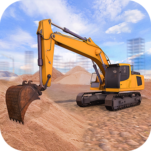Excavator Crane Driving Sim  Icon
