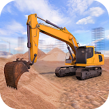 Excavator Crane Driving Sim icon