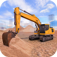 Excavator Crane Driving Sim