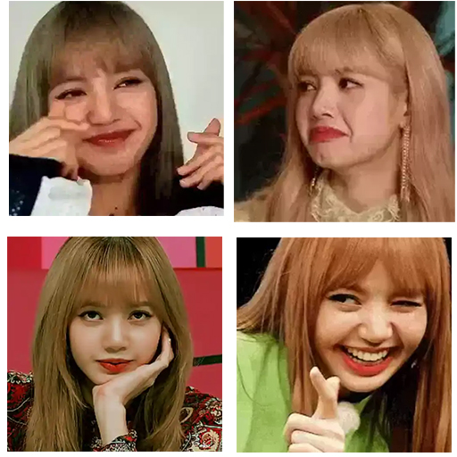 Lisa Animated Emoji WA Sticker logo