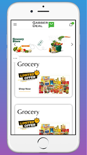 Android application Gabber Deal screenshort