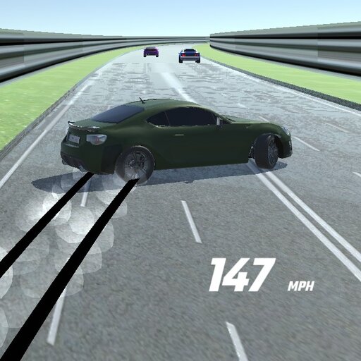 Car race: city drive logo