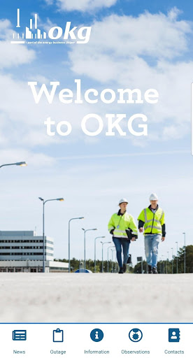 Android application OKG-appen screenshort
