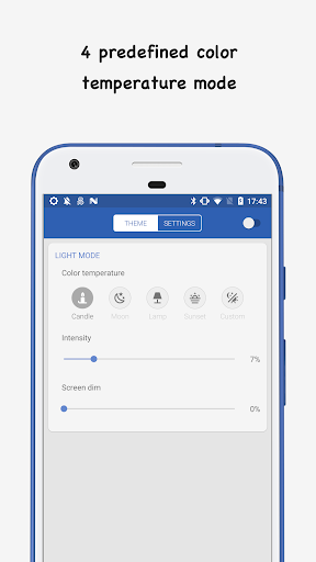 Blue Light Filter - Eye care Screenshot 1 - AppWisp.com