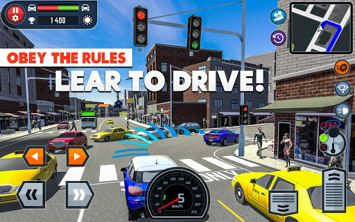 🚓🚦Car Driving School Simulator 🚕🚸