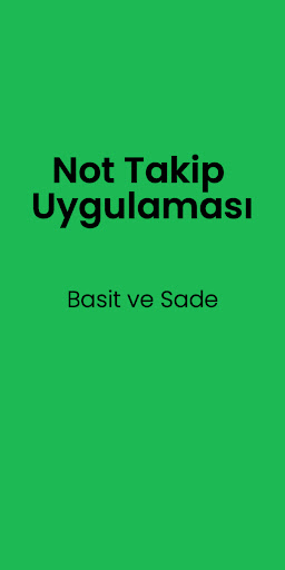 Android application Ders Notu Takip screenshort
