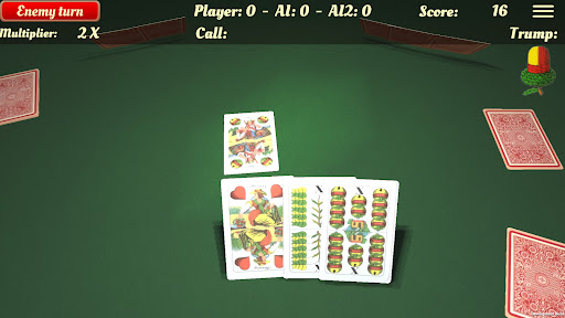 Android application Schnapsen 3D screenshort