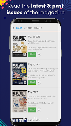 Android application Magazine Dalal Street Investme screenshort