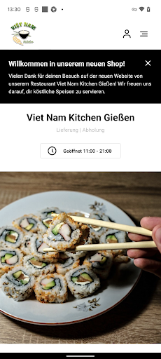 Android application Viet Nam Kitchen Gießen screenshort