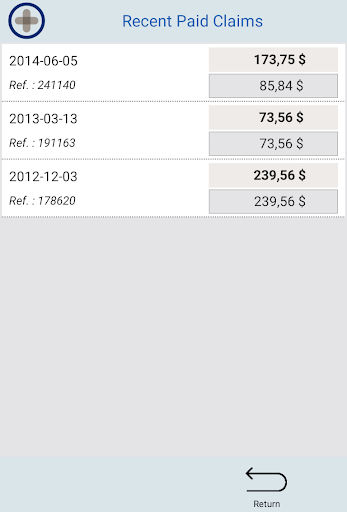 Android application PME+ Mobile screenshort