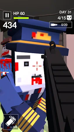 Game screenshot キューブ キラー アンデッド サバイバル ゾンビ ファイア apk download