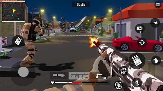 Game bắn súng chiến tranh FPS