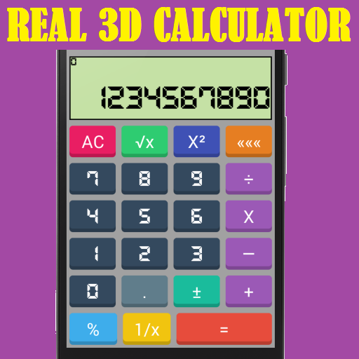 Real 3D Calculator 4.0 Icon