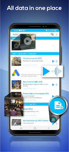 Android application Notes+ : All data in one place screenshort