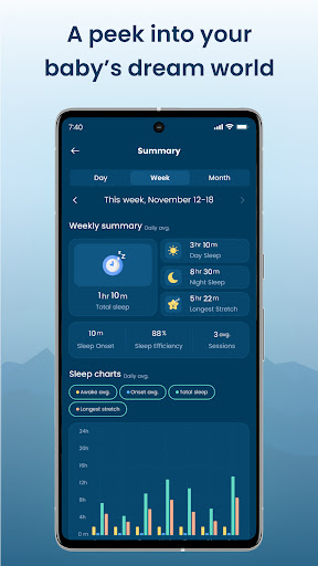 Screenshot of Babysense Smart Nursery