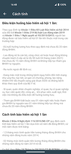 Tính BHXH 1 Lần Screen 3