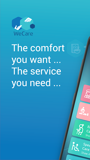 Screenshot of WeCare Seeker