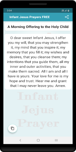 Infant Jesus Prayers Offline Screen 3