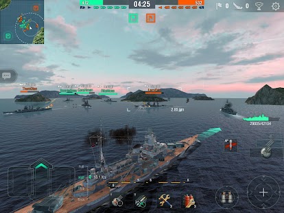 World of Warships Blitz War Screenshot