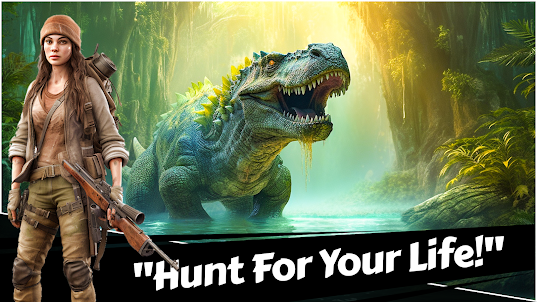 Jogos de caça ao dinossauro 3d