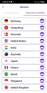 OXP Gaming VPN - Powerful VPN स्क्रीनशॉट