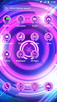 Shine Purple Glow Wheel theme & HD wallpapers