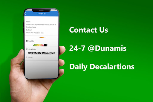 Dunamis Daily Declarations