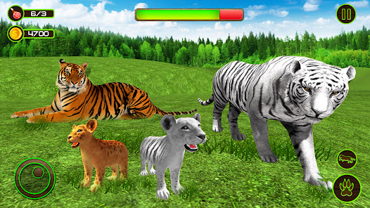 Captura de Pantalla 9 Tiger Simulator Animal Games android